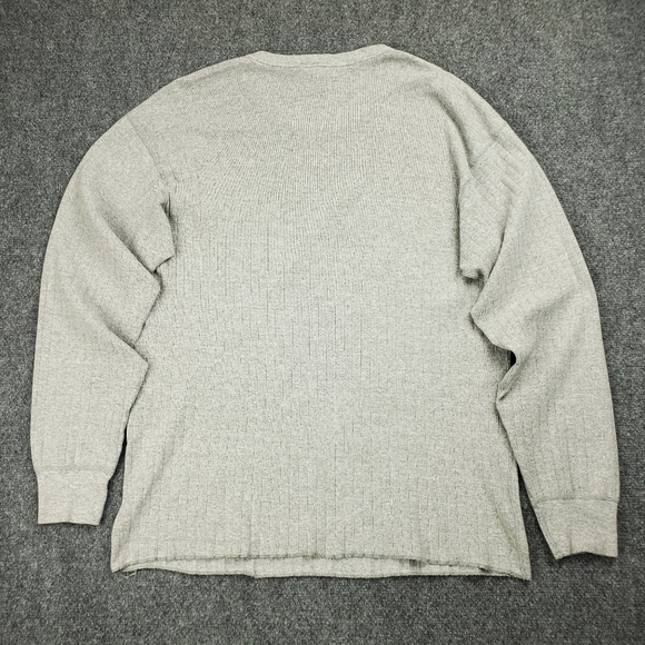Vintage 90s Champion Thermal Shirt Mens Large Ribbed Baselayer Long Sleeve USA - Picture 2 of 8